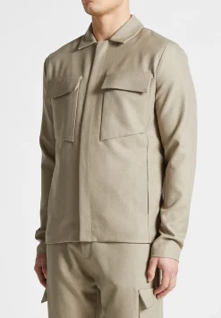 Angular Pocket Overshirt -^Manière De Voir New