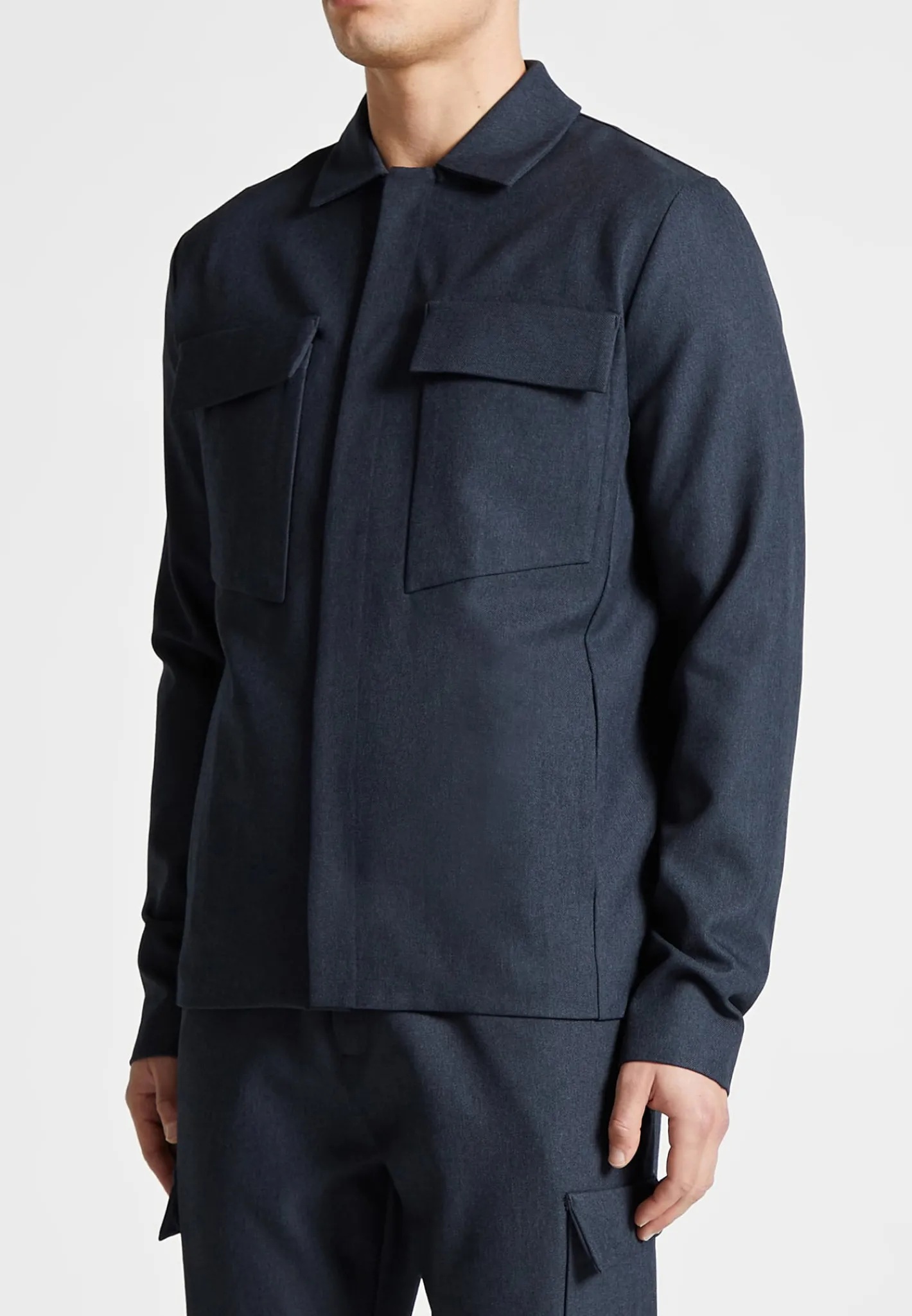 Angular Pocket Overshirt -^Manière De Voir Sale