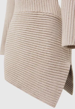 Asymmetric Knit Jumper Dress -^Manière De Voir Fashion