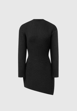 Asymmetric Knit Jumper Dress -^Manière De Voir Outlet