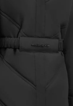 Belted Plush Lined Long Coat -^Manière De Voir Discount