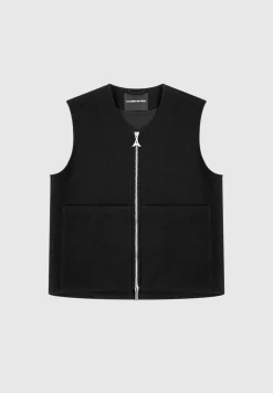 Boiled Wool Gilet -^Manière De Voir Fashion