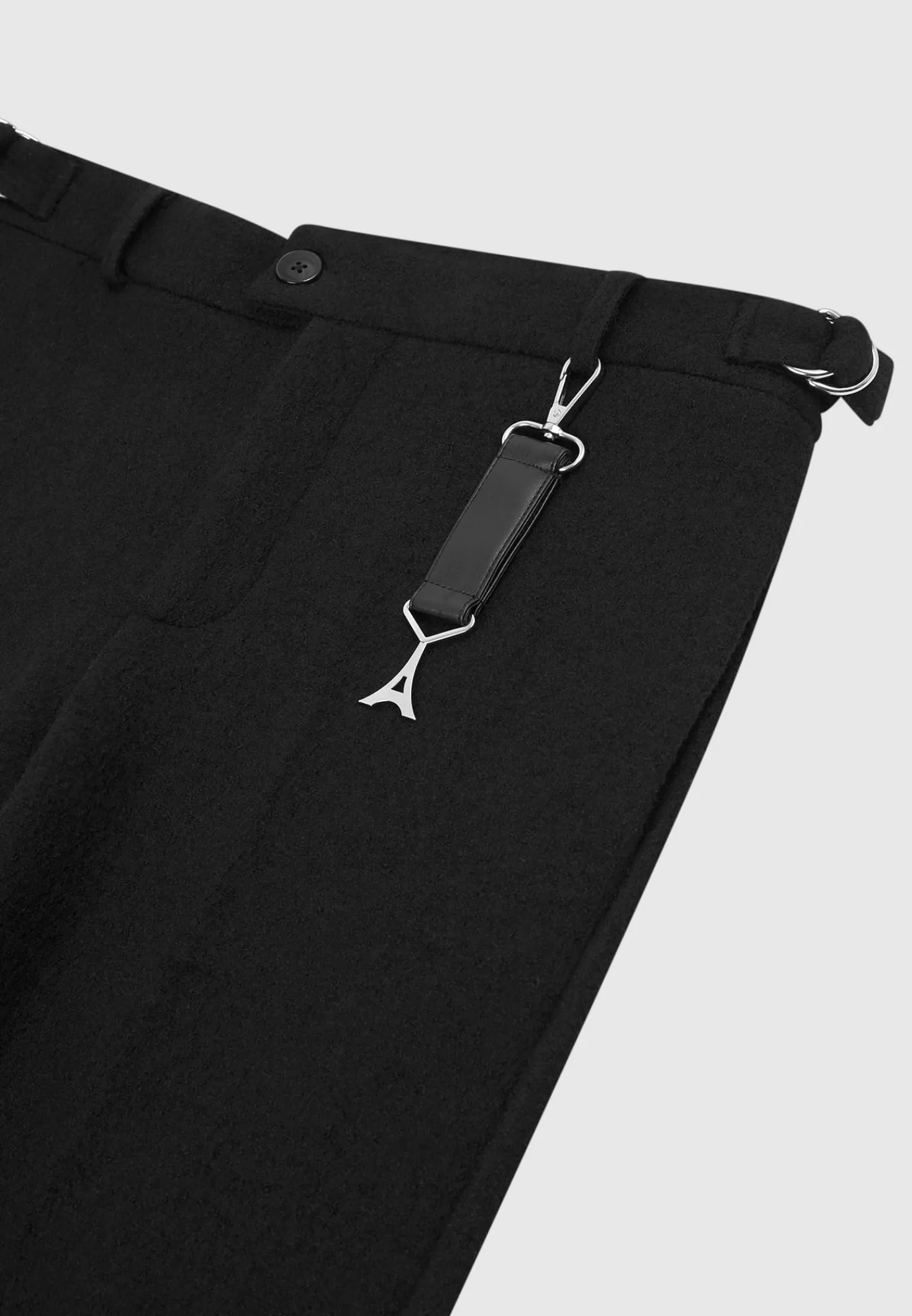 Boiled Wool Tailored Trousers -^Manière De Voir Clearance