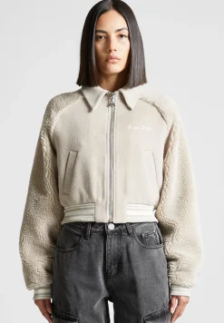 Borg Varsity Jacket -^Manière De Voir Fashion