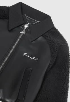 Borg Varsity Jacket -^Manière De Voir Fashion