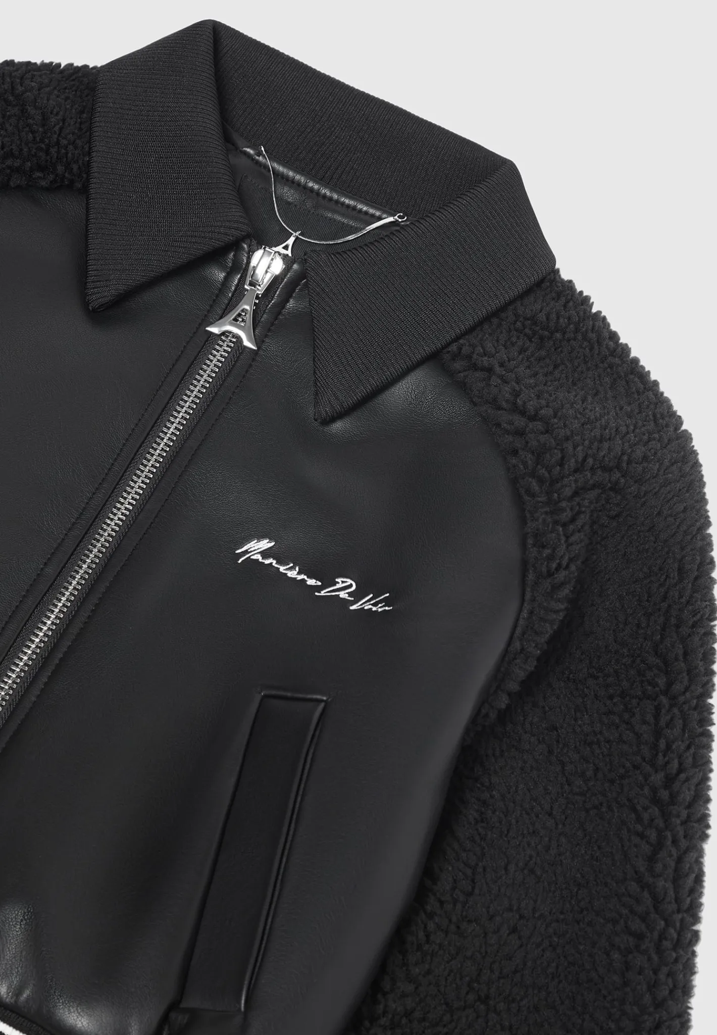 Borg Varsity Jacket -^Manière De Voir Fashion