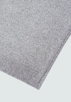 Boucle Knit Oversized Fit T-Shirt - Grey Marl^Manière De Voir Hot