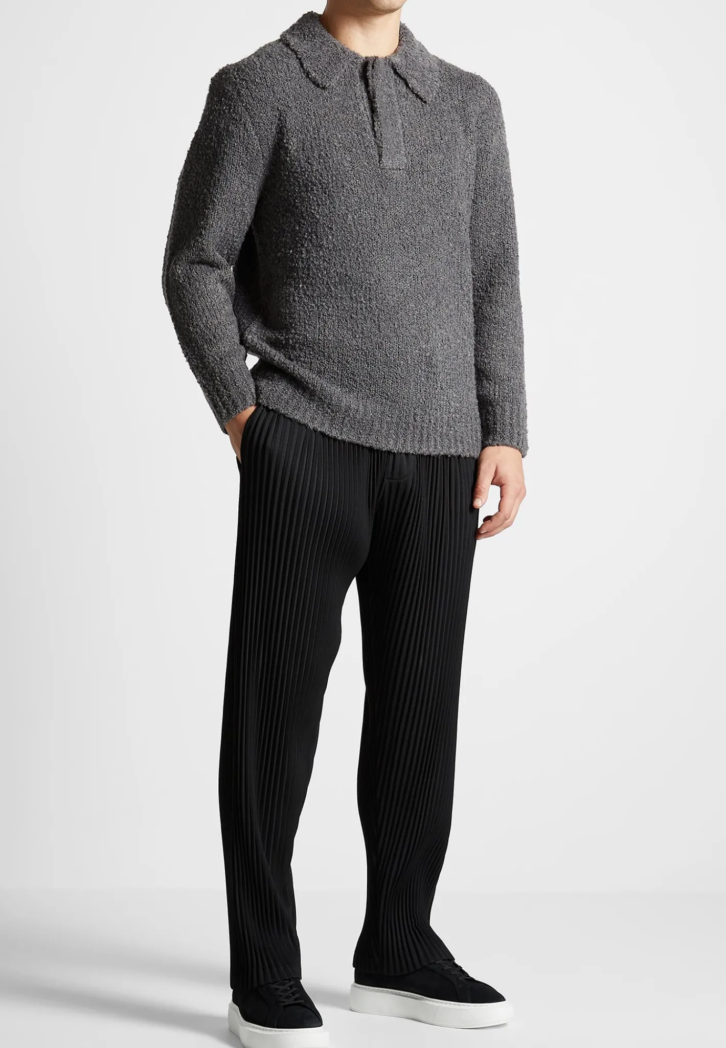 Boucle Knit Polo Jumper -^Manière De Voir Best