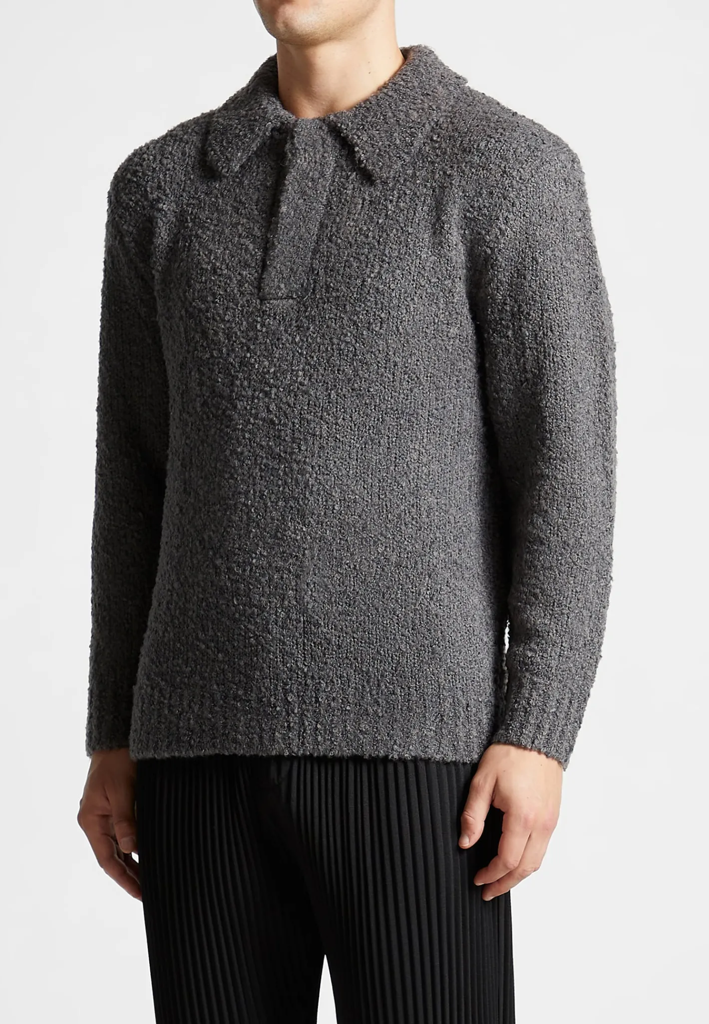 Boucle Knit Polo Jumper -^Manière De Voir Best