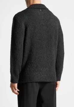 Boucle Knit Polo Jumper -^Manière De Voir Discount