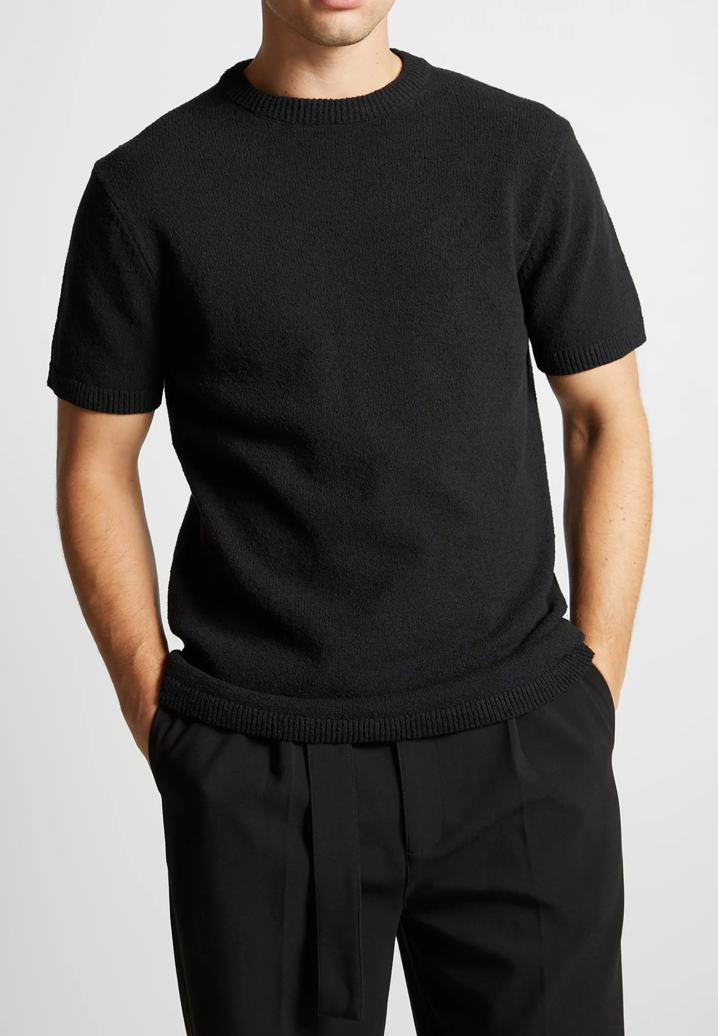 Boucle Knit Regular Fit T-Shirt -^Manière De Voir Discount