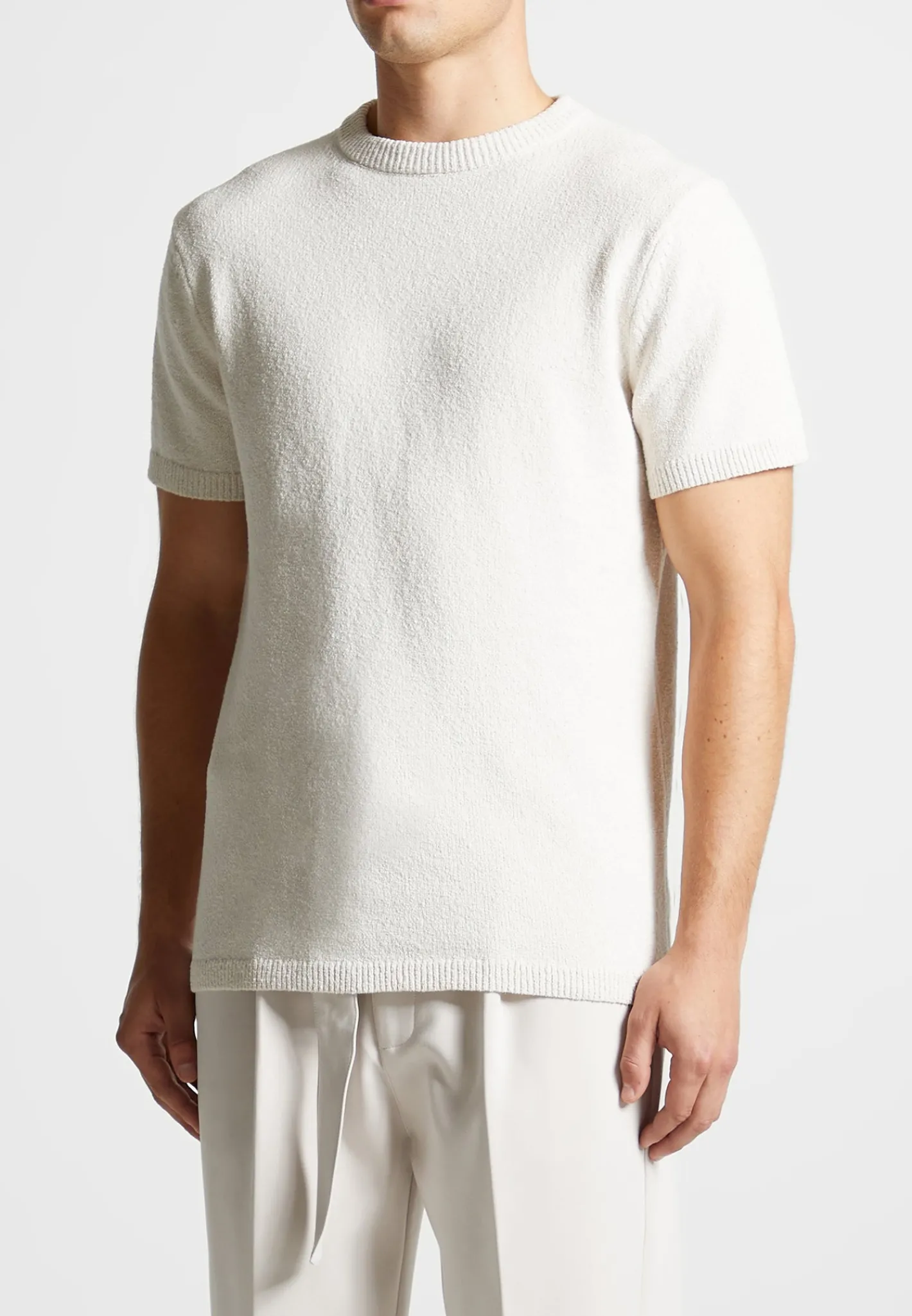 Boucle Knit Regular Fit T-Shirt -^Manière De Voir Fashion