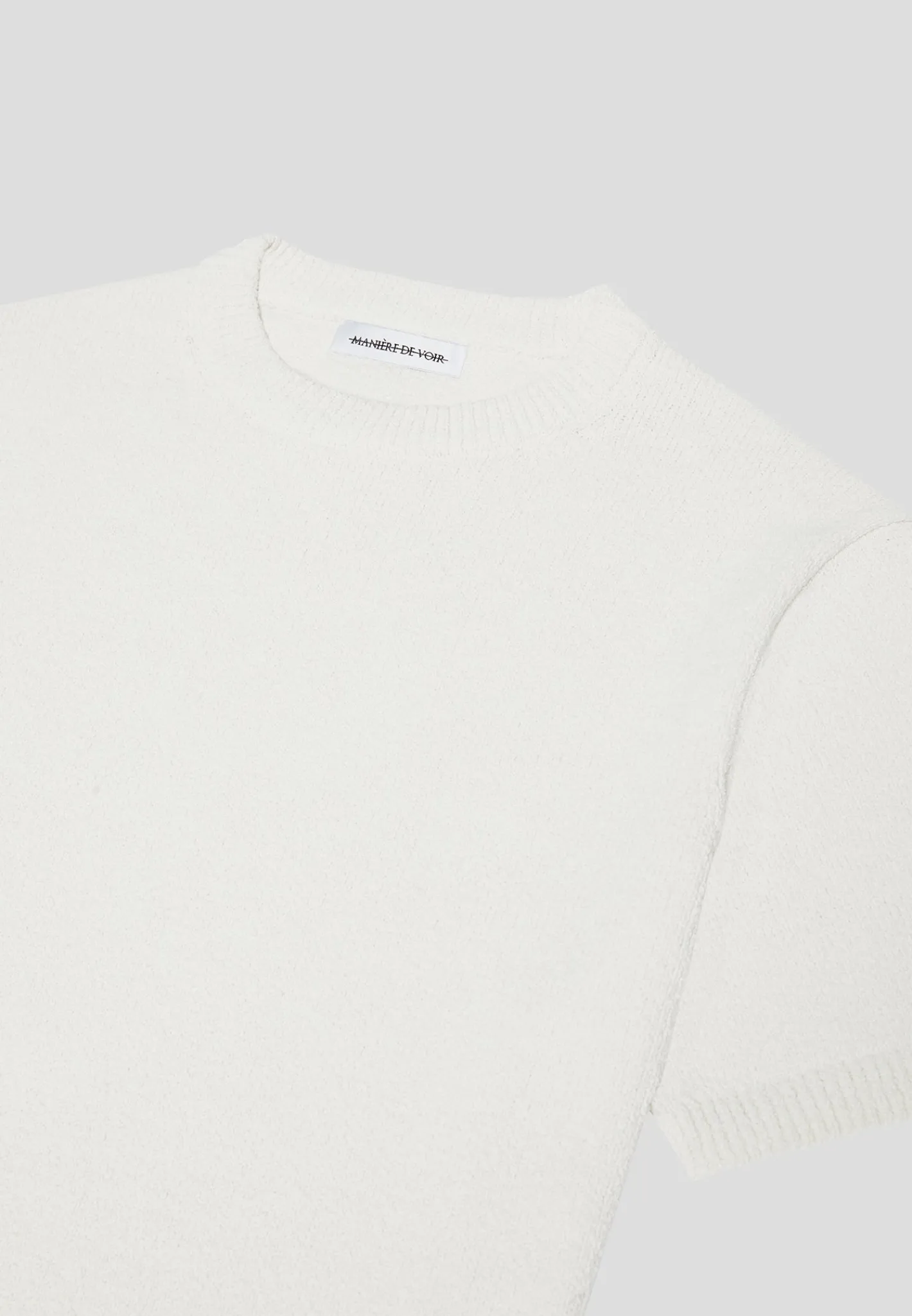 Boucle Knit Regular Fit T-Shirt -^Manière De Voir Fashion