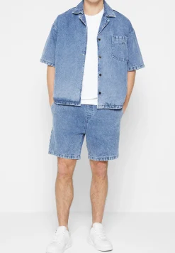 Boxy Denim Shirt - Mid^Manière De Voir New