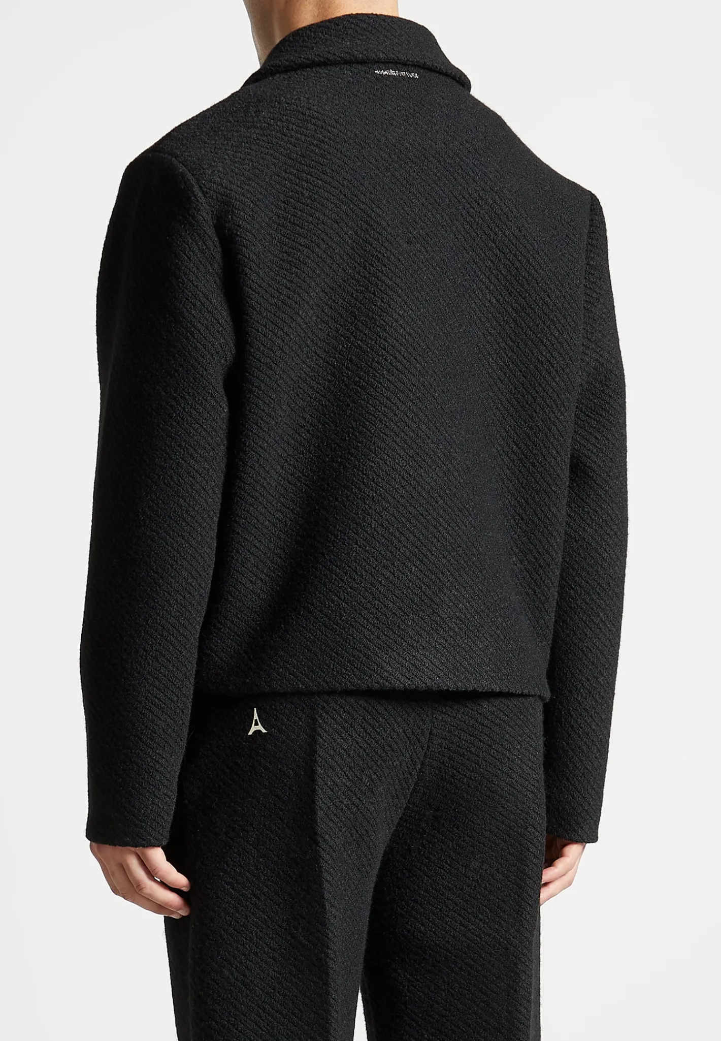 Boxy Wool Twill Jacket -^Manière De Voir Discount