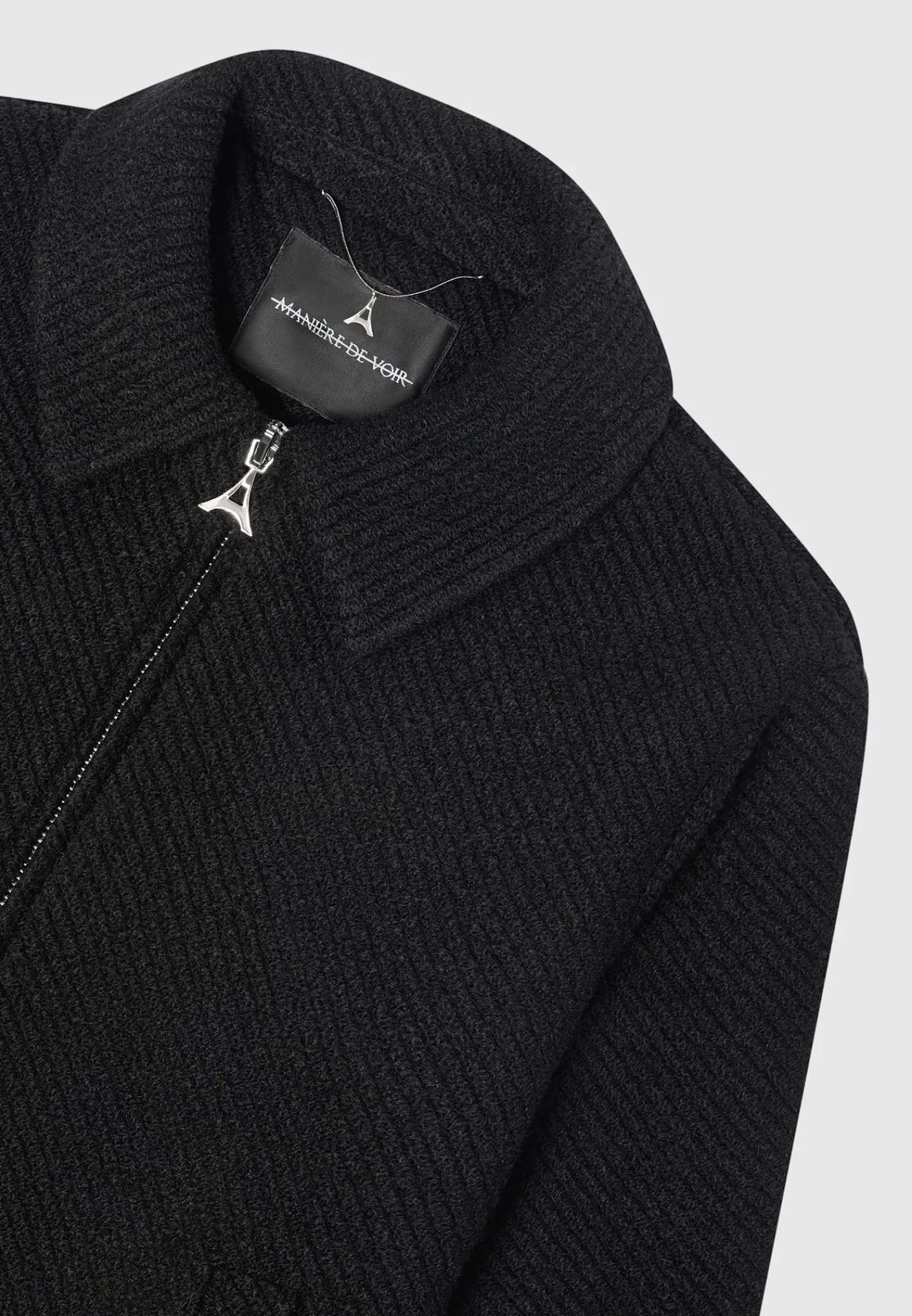 Boxy Wool Twill Jacket -^Manière De Voir Discount