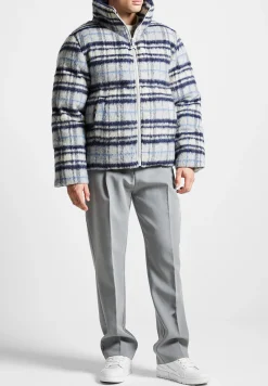 Brushed Check Puffer Jacket -^Manière De Voir Clearance