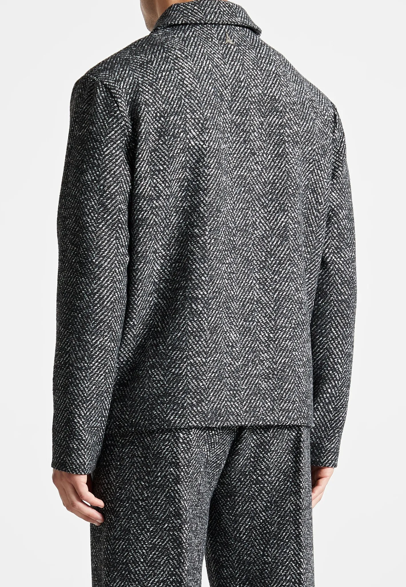 Brushed Herringbone Shacket -^Manière De Voir Discount