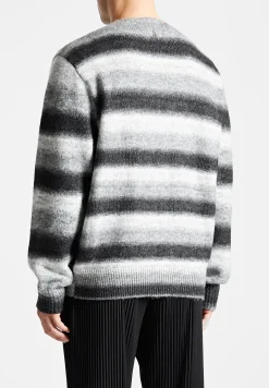 Brushed Knit Ombre Cardigan - /Grey^Manière De Voir Online