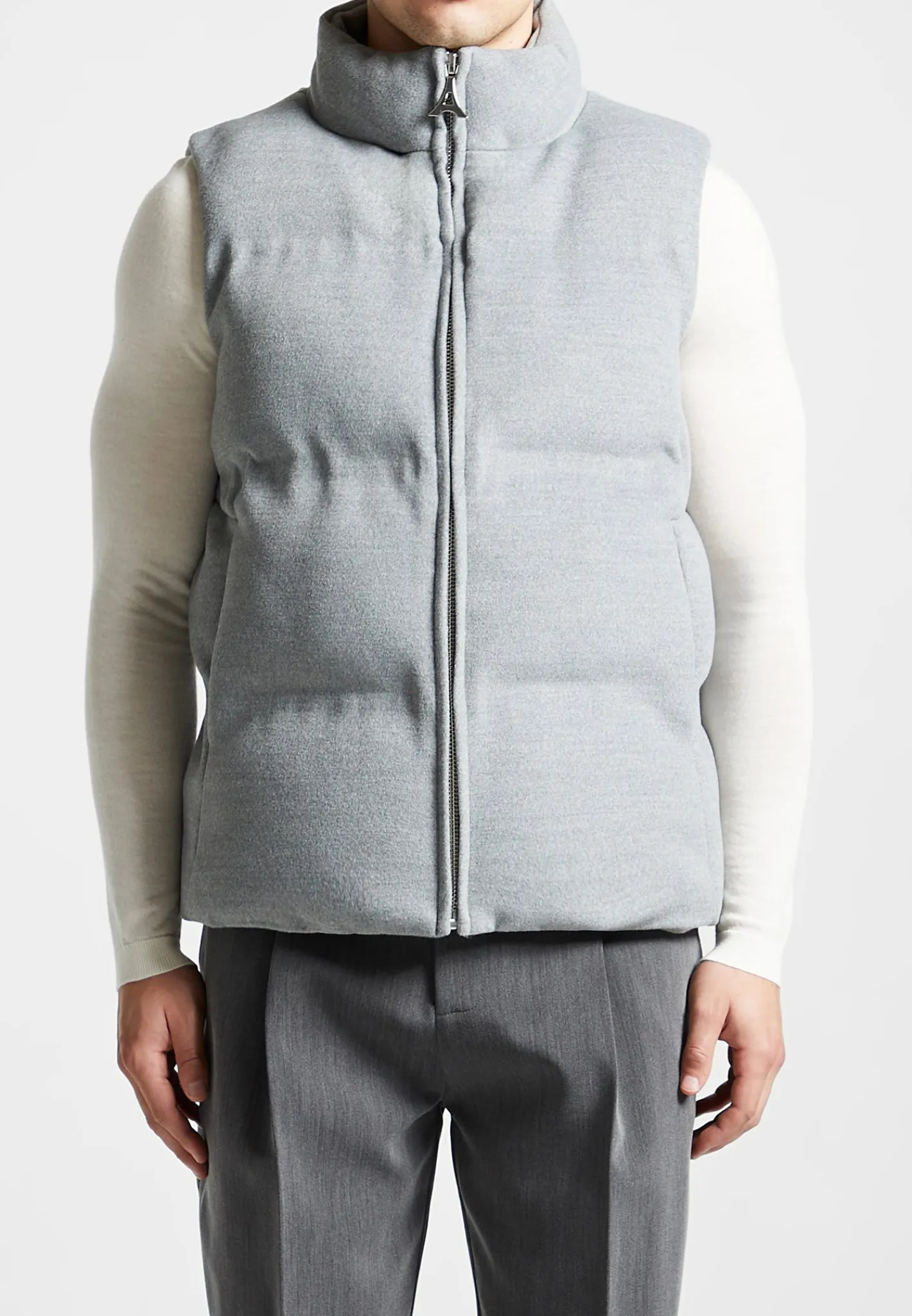 Brushed Marl Puffer Gilet -^Manière De Voir Discount