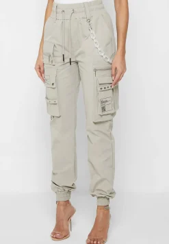 Cargo Pants with Frosted Chain -^Manière De Voir Clearance