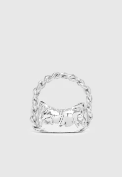 Chain Plaited Rope Handbag - Chrome^Manière De Voir Clearance