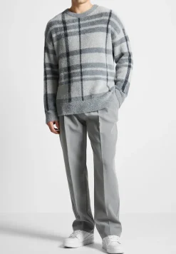 Check Knit Jumper -^Manière De Voir Fashion