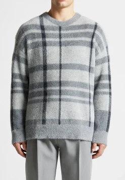 Check Knit Jumper -^Manière De Voir Fashion