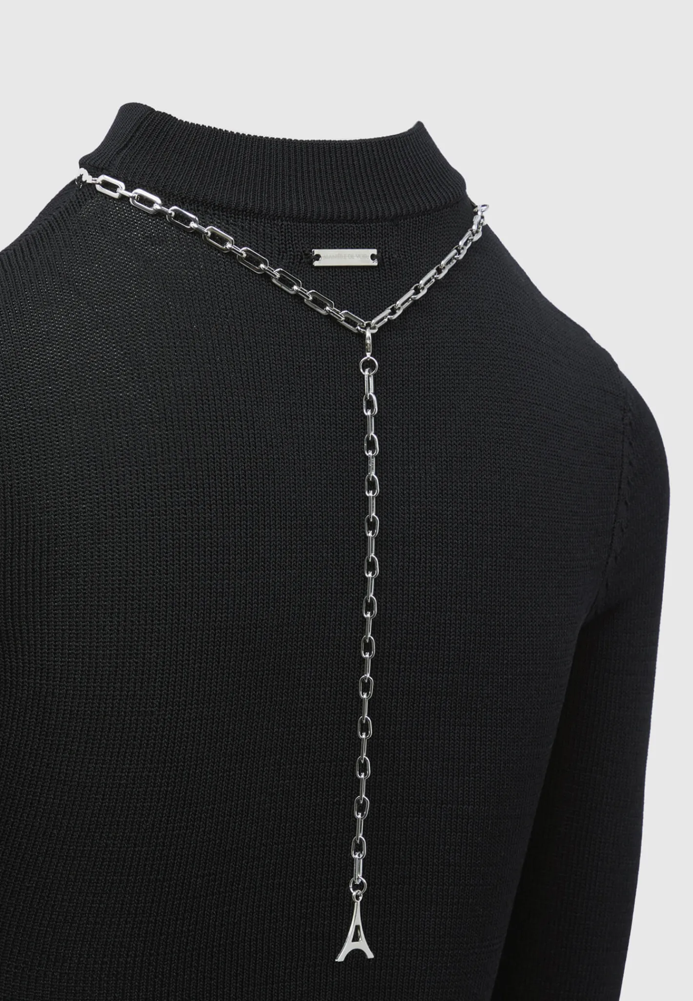 Contour Knit Bodysuit with Chain -^Manière De Voir Outlet