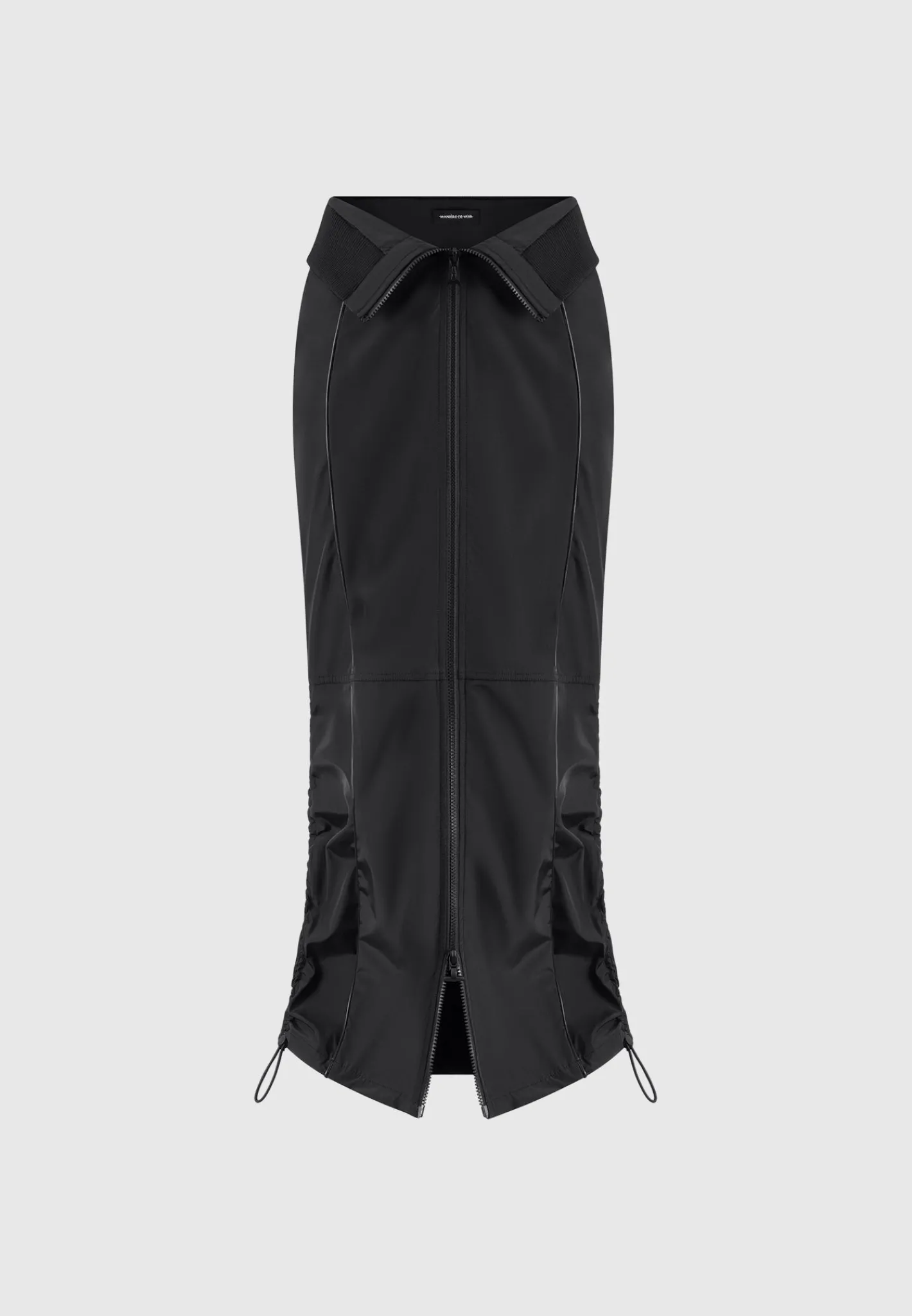 Contour Nylon Midaxi Skirt -^Manière De Voir Outlet