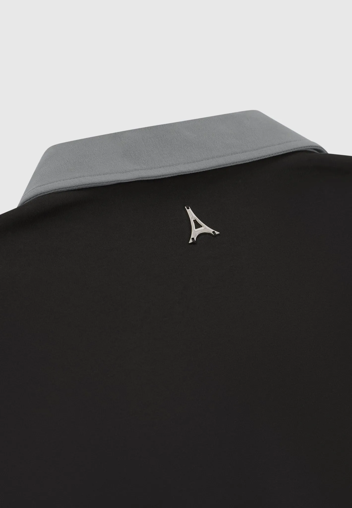Contrast Collar Polo Shirt -^Manière De Voir Sale