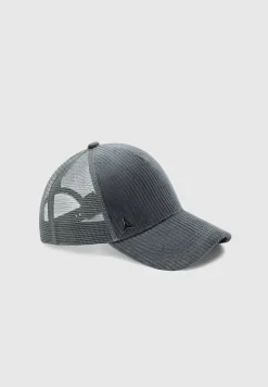 Corduroy Trucker Cap - Steel^Manière De Voir Sale