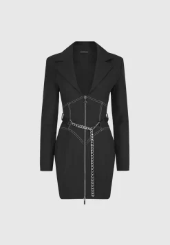 Corset Blazer Dress with Chain -^Manière De Voir Discount