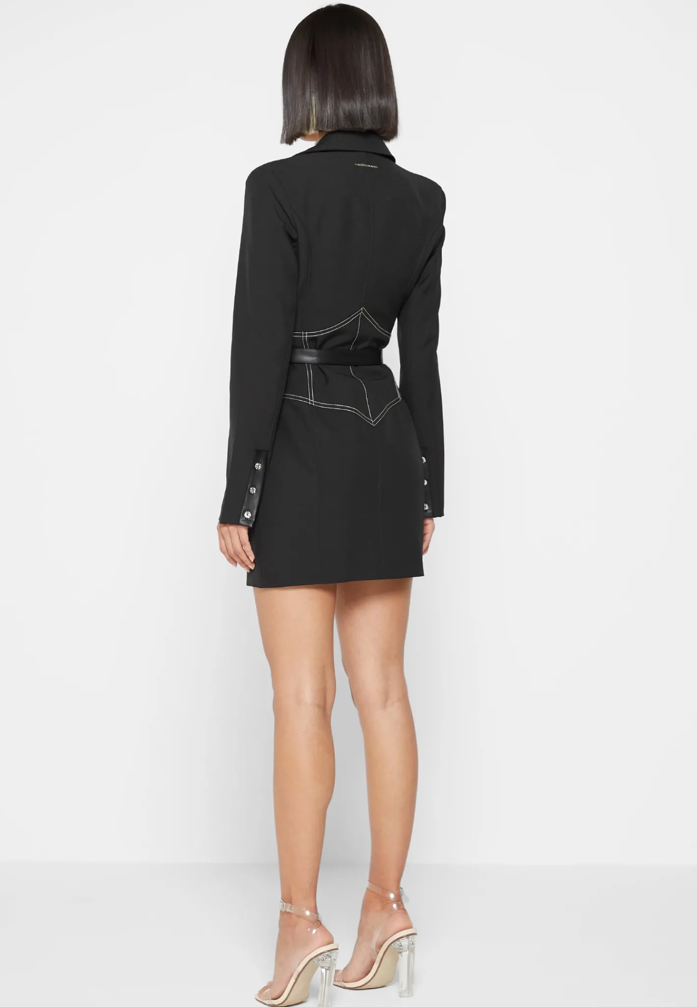 Corset Blazer Dress with Chain -^Manière De Voir Discount