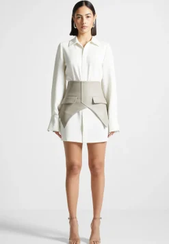 Corset Shirt Dress -^Manière De Voir Discount
