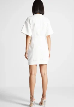 Corset T-Shirt Dress - Off White^Manière De Voir Hot