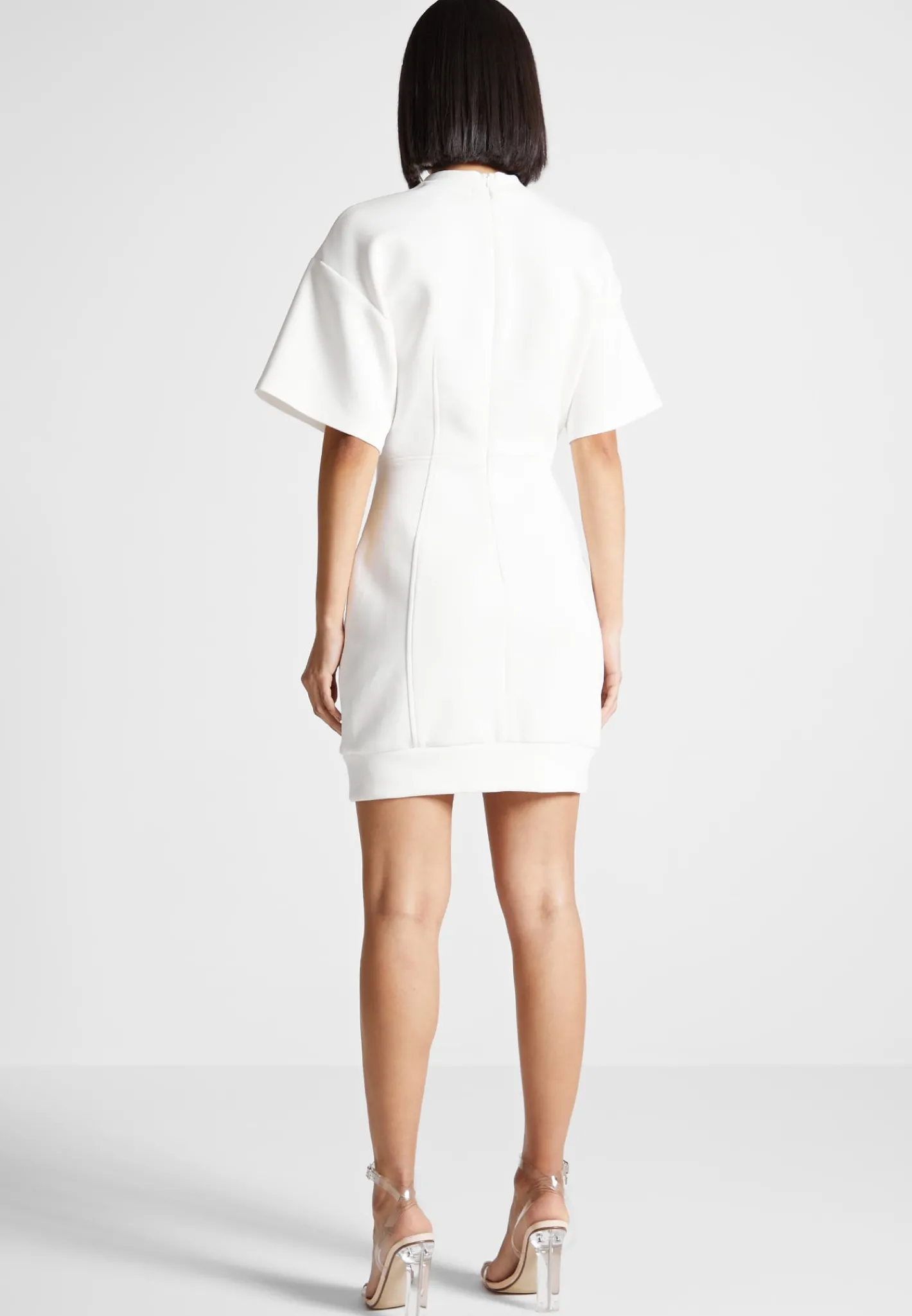 Corset T-Shirt Dress - Off White^Manière De Voir Hot