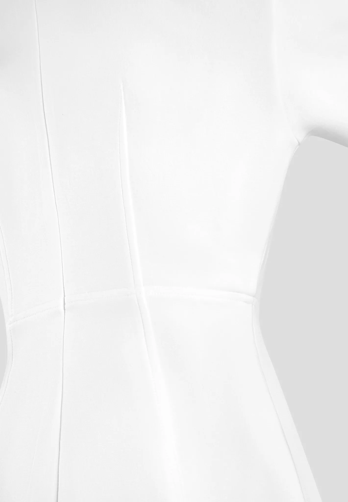 Corset T-Shirt Dress - Off White^Manière De Voir Hot