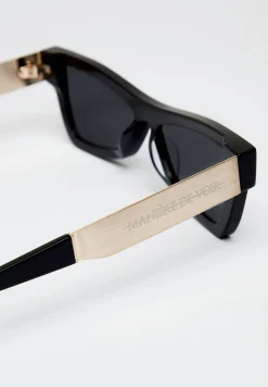 Corsica Sunglasses - Gloss Black^Manière De Voir Fashion