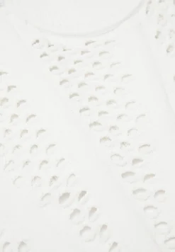 Crochet Knit Corset Top - Off White^Manière De Voir Sale