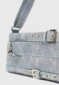 Denim Effect Eiffel Belt Bag -^Manière De Voir Best
