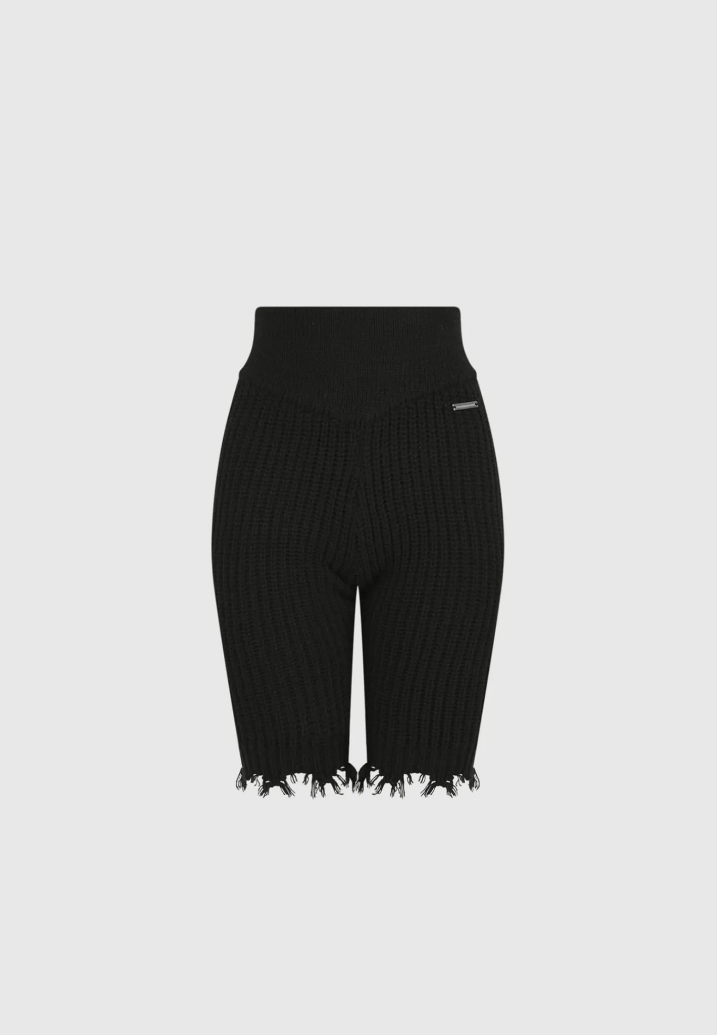 Distressed Knitted Cycling Shorts -^Manière De Voir Online