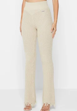 Distressed Knitted Fit and Flare Leggings -^Manière De Voir Sale