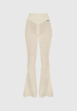 Distressed Knitted Fit and Flare Leggings -^Manière De Voir Sale