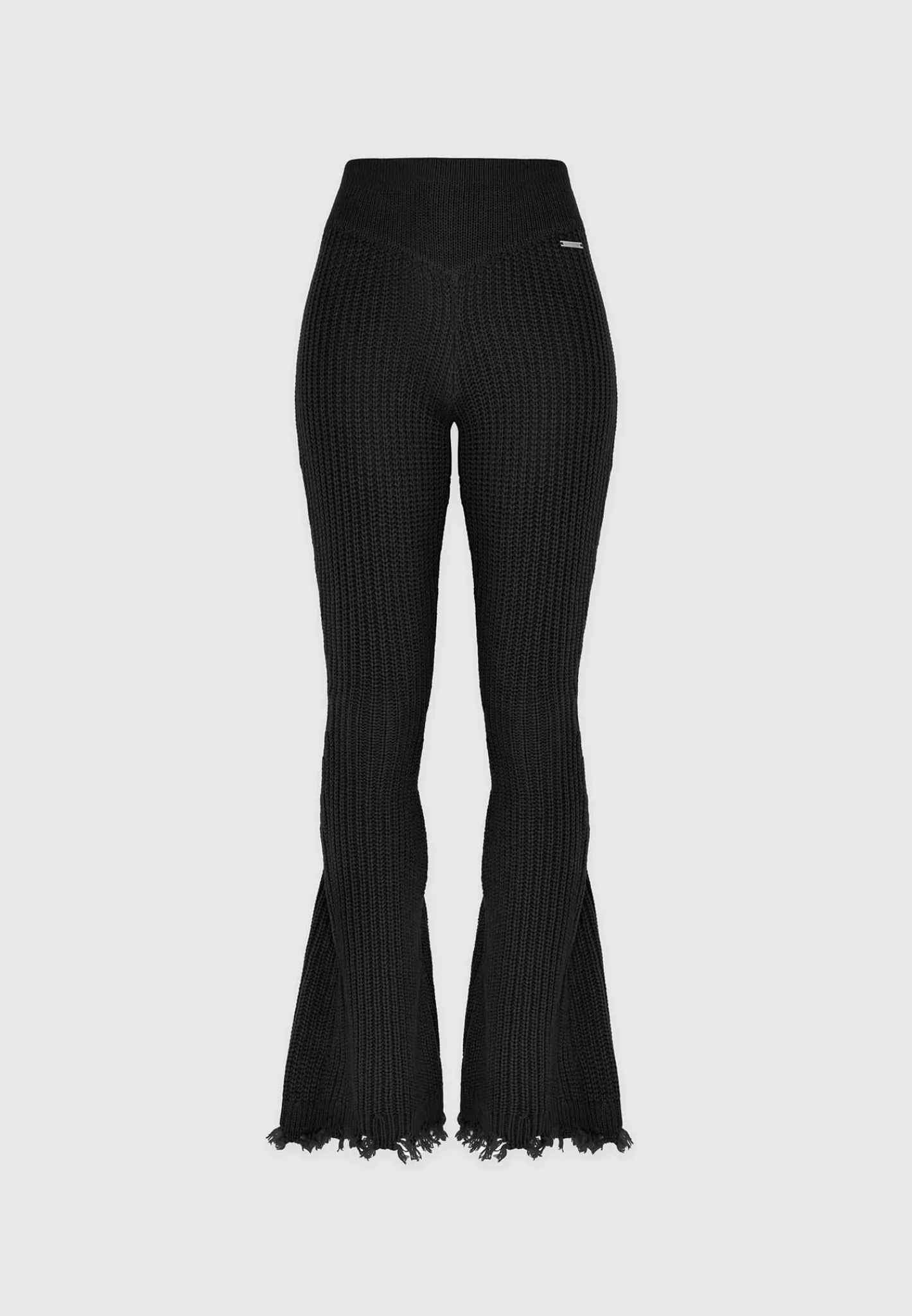 Distressed Knitted Fit and Flare Leggings -^Manière De Voir New