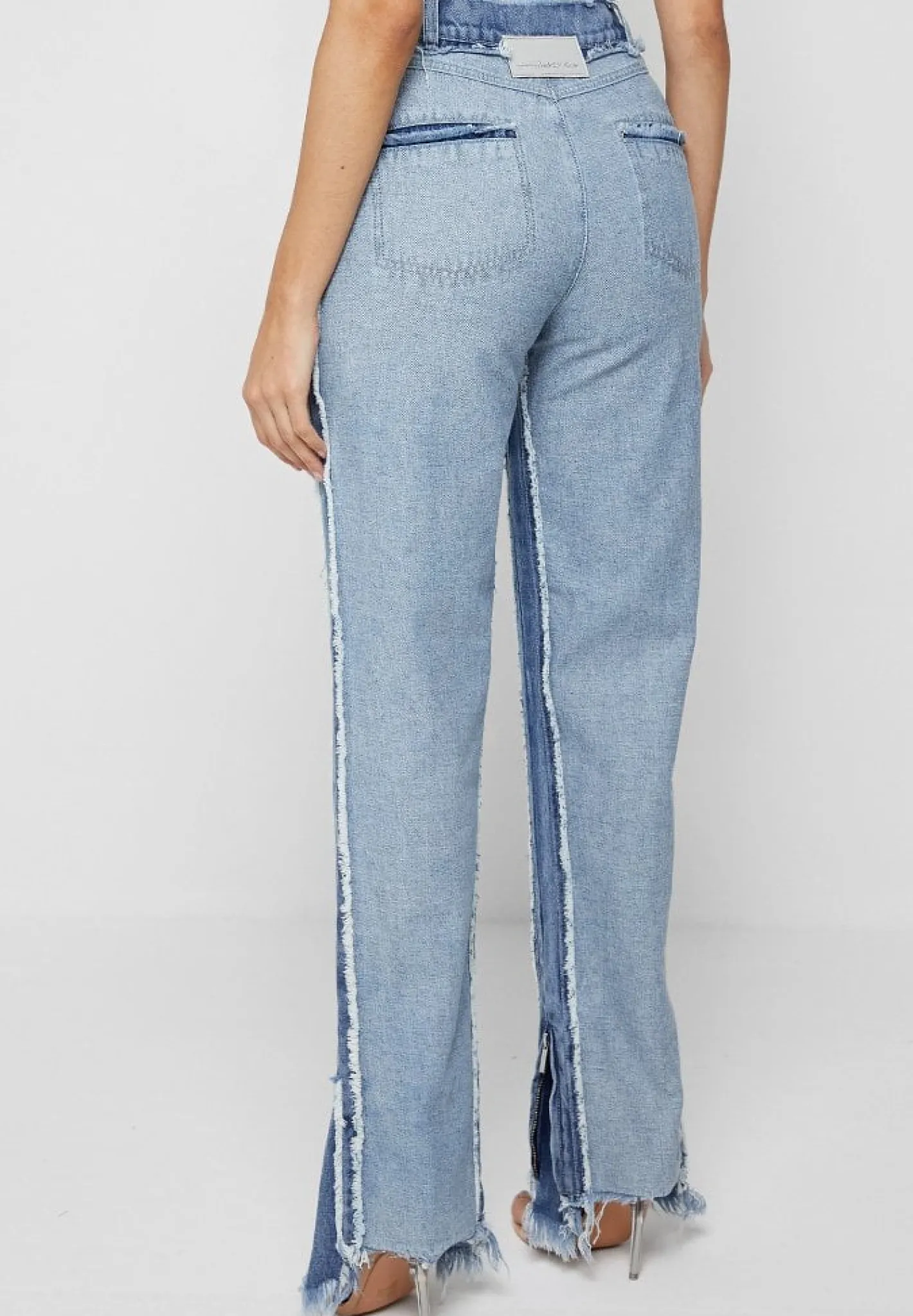 Distressed Mom Jeans - Mid Blue^Manière De Voir Best
