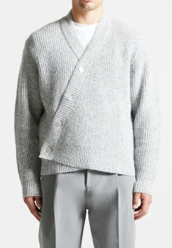 Double Breasted Brushed Knit Cardigan -^Manière De Voir Discount