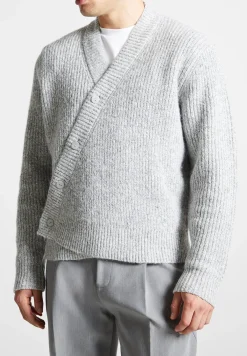 Double Breasted Brushed Knit Cardigan -^Manière De Voir Discount