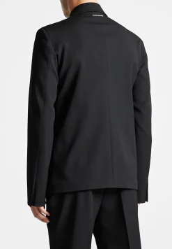 Double Breasted Pinstripe Suit Jacket -^Manière De Voir New