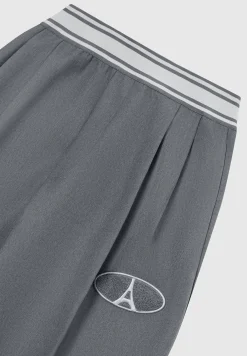 Elasticated Signature Pleated Trousers - Dark Grey^Manière De Voir Sale